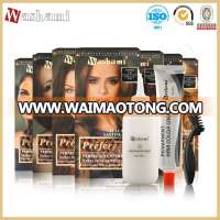 Washami Professional Dye Cream Permanent Hair Color