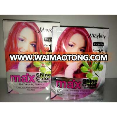 Maykey Max Shine Color Treatment Burgundy 30mlX10