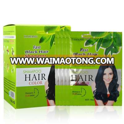 YLOFANG Fast Black Hair Shampoo 25ml*10pcs